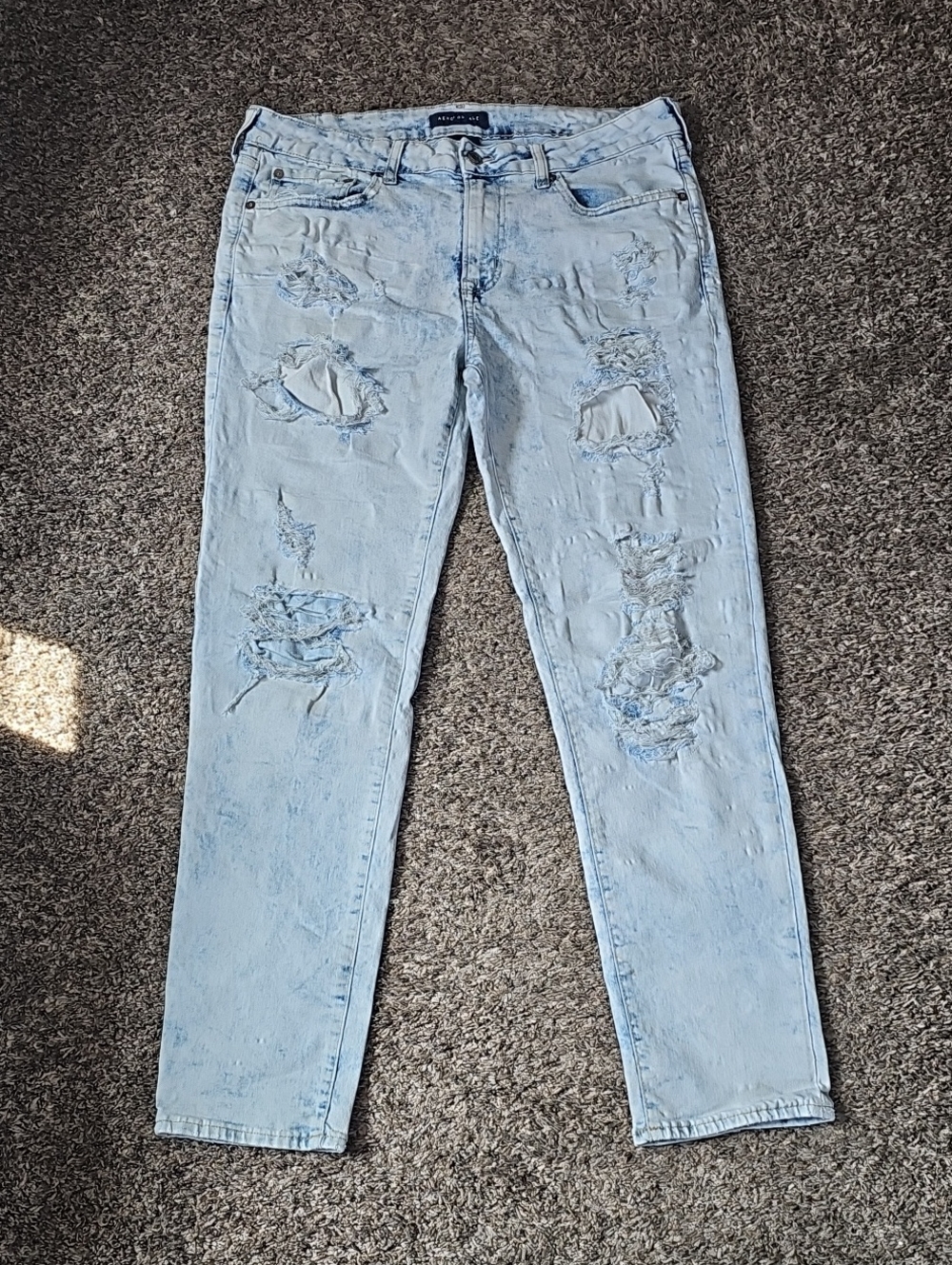 Aeropostale Mens Skinny Jeans. Pre Owned Sz 34/32